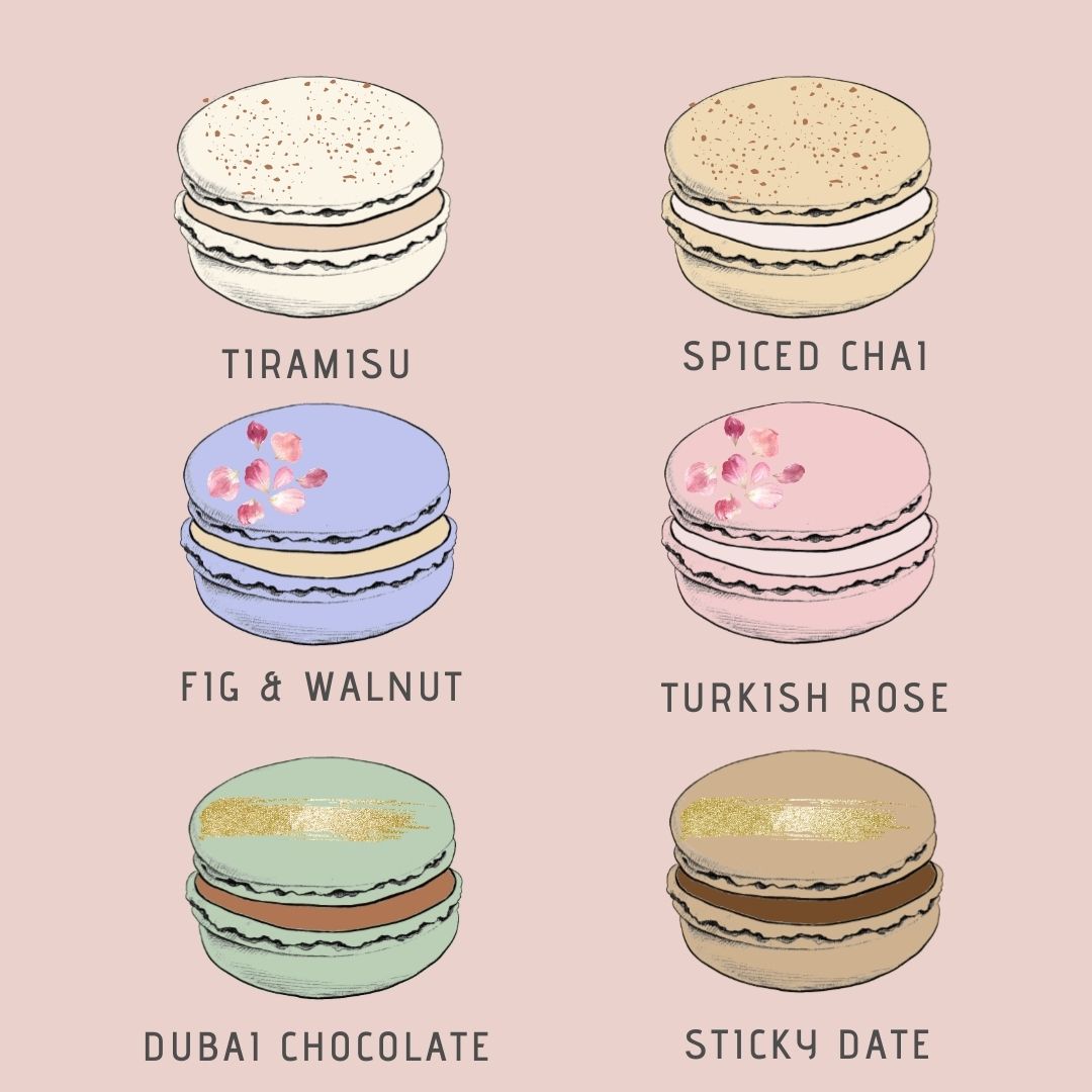 MACARON GIFT BOX - Assorted Flavours