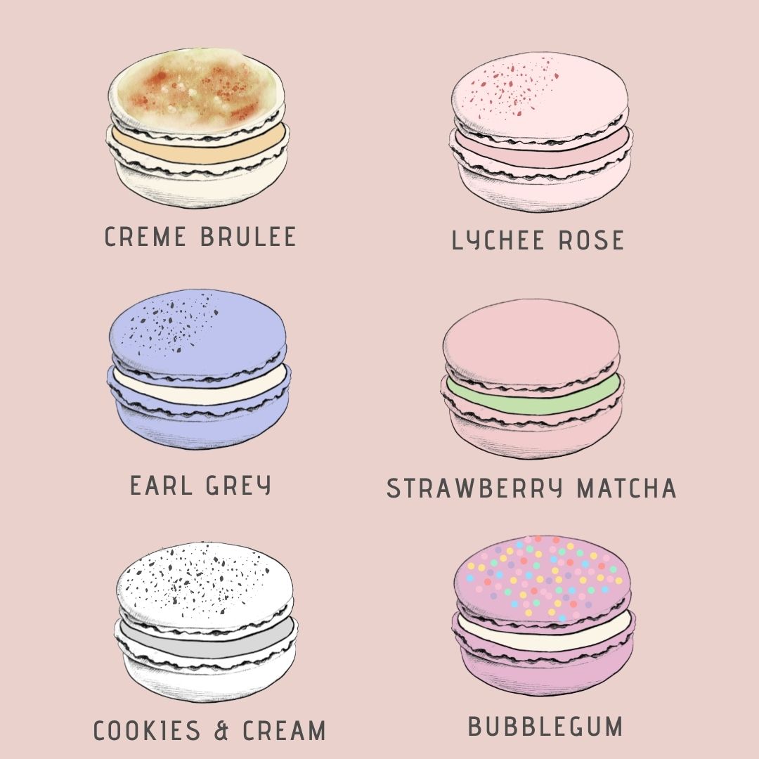 MACARON GIFT BOX - Assorted Flavours