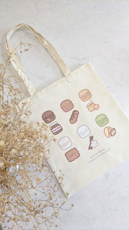 MERCH - Tote Bag: Classic Macaron Flavours