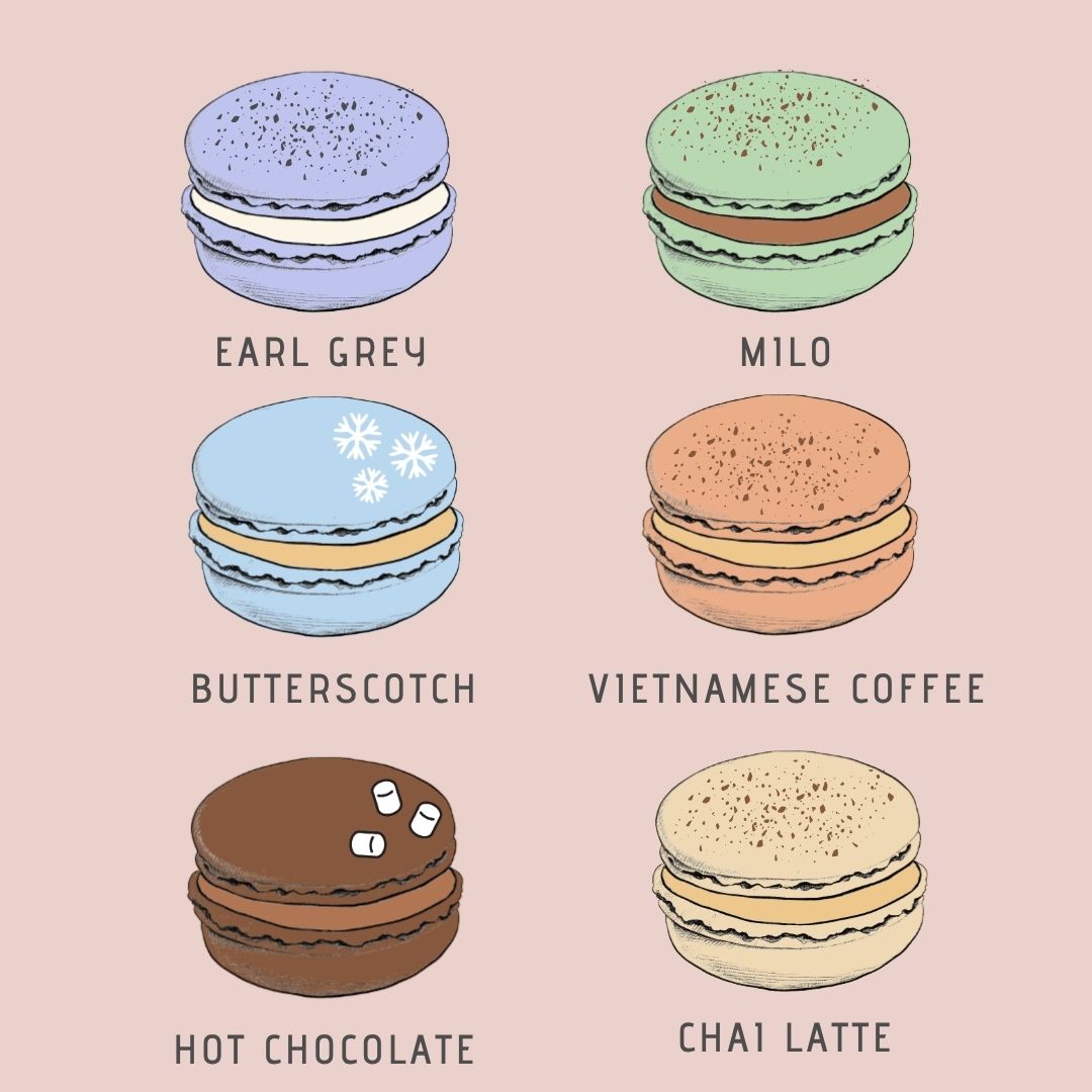MACARON GIFT BOX - Assorted Flavours